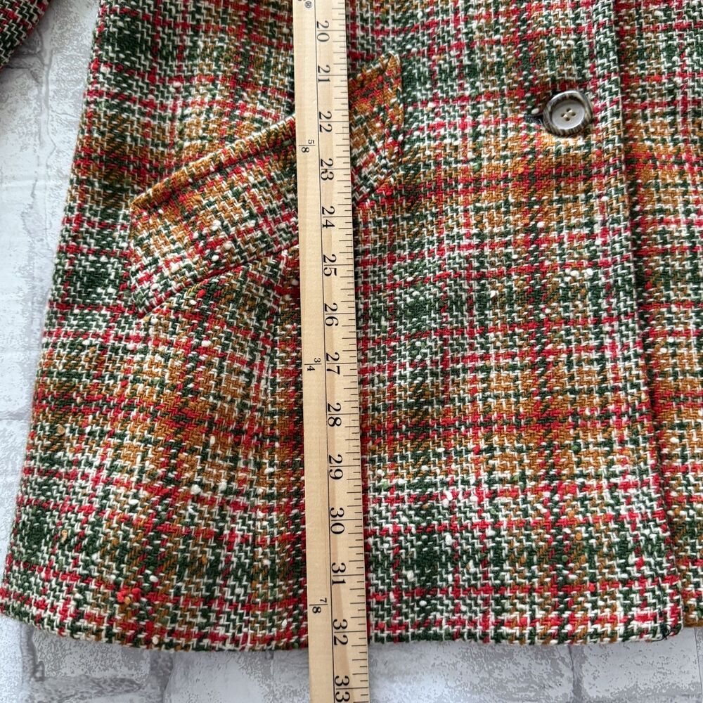 VTG Pendleton Virgin Wool Plaid 3 Piece Suit Blazer Skirt Trousers Old Money 18 - Picture 7 of 16
